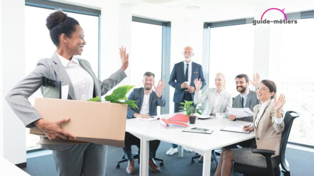 quitter son travail en beauté